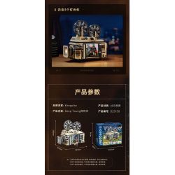 KEEPPLEY DZ0158 0158 non  GIỮ TRẺ CHU bộ đồ chơi xếp lắp ráp ghép mô hình 2500 khối