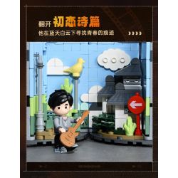 KEEPPLEY DZ0158 0158 non  GIỮ TRẺ CHU bộ đồ chơi xếp lắp ráp ghép mô hình 2500 khối