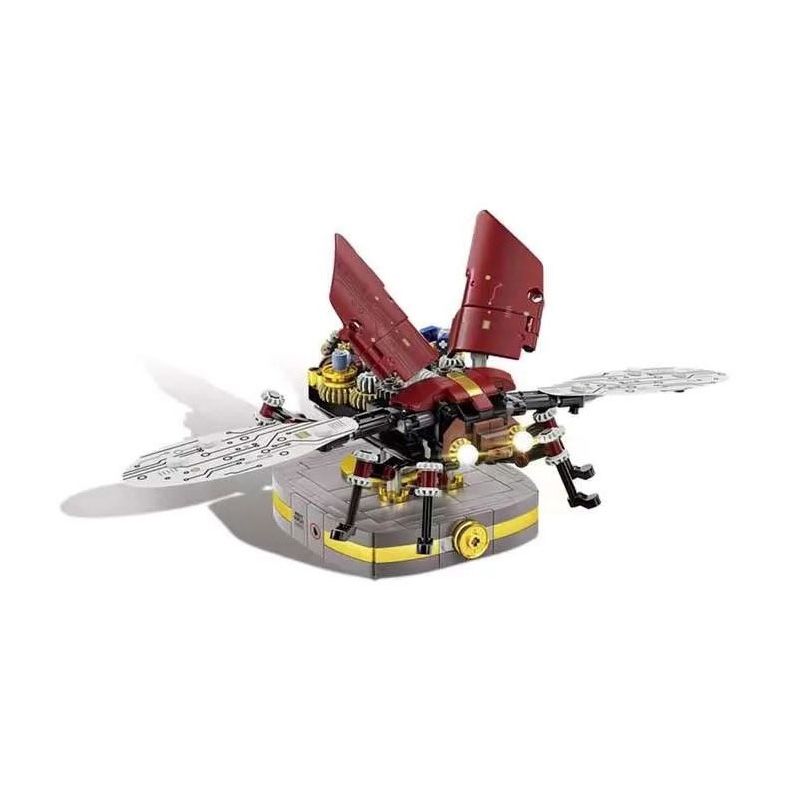 Kazi KY7707 7707 non  LÒ RÈN ARMORER BỌ TẤN CÔNG bộ đồ chơi xếp lắp ráp ghép mô hình ASSAULT BEETLE 567 khối