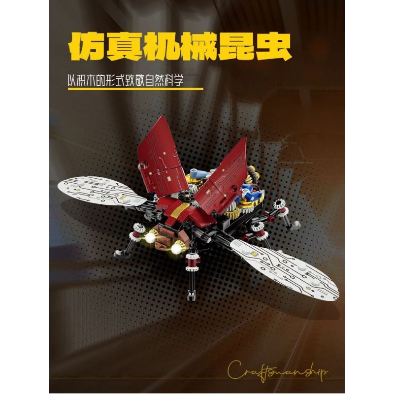 Kazi KY7707 7707 non  LÒ RÈN ARMORER BỌ TẤN CÔNG bộ đồ chơi xếp lắp ráp ghép mô hình ASSAULT BEETLE 567 khối