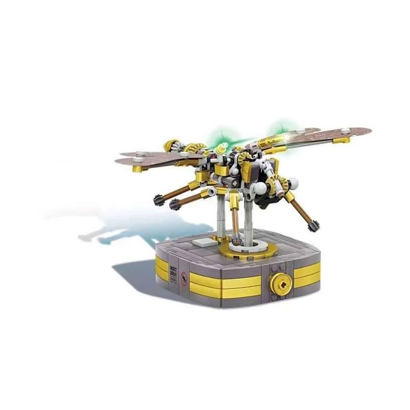Kazi KY7708 7708 non  CHẾ TẠO BỞI ACCUMULATOR SKITTERING DRAGONFLY bộ đồ chơi xếp lắp ráp ghép mô hình  FLYING DRAGONFLY Kỹ Thuật Công Nghệ Cao Mô Hình Phương Tiện 418 khối