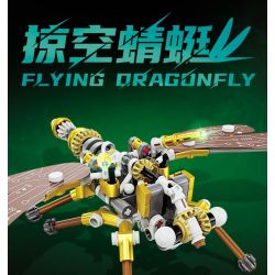 Kazi KY7708 7708 non  CHẾ TẠO BỞI ACCUMULATOR SKITTERING DRAGONFLY bộ đồ chơi xếp lắp ráp ghép mô hình  FLYING DRAGONFLY Kỹ Thuật Công Nghệ Cao Mô Hình Phương Tiện 418 khối