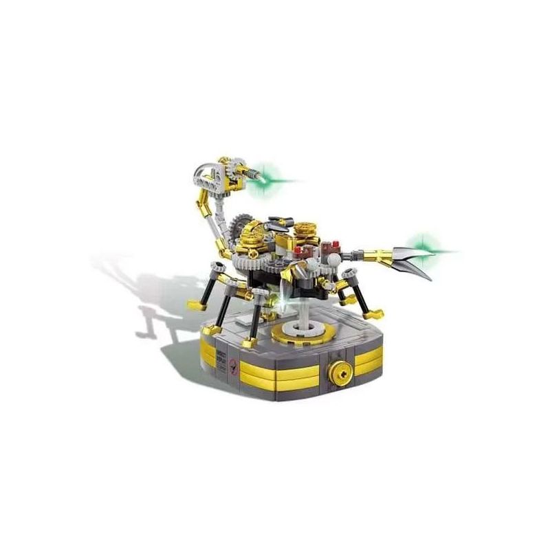 Kazi KY7709 7709 non  THỢ THỦ CÔNG BỌ CẠP SA MẠC bộ đồ chơi xếp lắp ráp ghép mô hình  DESERT SCORPION Kỹ Thuật Công Nghệ Cao Mô Hình Phương Tiện 464 khối