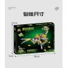 Kazi KY7709 7709 non  THỢ THỦ CÔNG BỌ CẠP SA MẠC bộ đồ chơi xếp lắp ráp ghép mô hình  DESERT SCORPION Kỹ Thuật Công Nghệ Cao Mô Hình Phương Tiện 464 khối