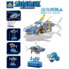 Kazi KY7710 7710 non  THỢ THỦ CÔNG CÁ MẬP ÁC QUỶ BIỂN SÂU bộ đồ chơi xếp lắp ráp ghép mô hình  DEEPSEA SHARK Kỹ Thuật Công Nghệ Cao Mô Hình Phương Tiện 581 khối