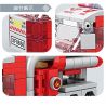Kazi KY80542 80542 non  CHỮA CHÁY ĐÔ THỊ 8 LOẠI XE PHUN NƯỚC ĐA ĐỊA HÌNH KẾT HỢP VỚI MÁY BAY CH-54 TÀU CAO TỐC CỨU HỘ KHẨN CẤP BỌT RỪNG BỒN TỰ NẠP VƯỢT CHƯỚNG NGẠI VẬT MẠNH NHỎ HỎA TRÊN KHÔNG bộ đồ chơi xếp lắp ráp ghép mô hình City Thành Phố 958 khối