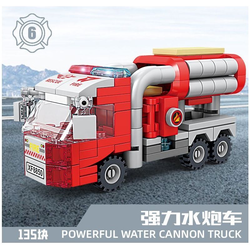 Kazi KY80542 80542 non  CHỮA CHÁY ĐÔ THỊ 8 LOẠI XE PHUN NƯỚC ĐA ĐỊA HÌNH KẾT HỢP VỚI MÁY BAY CH-54 TÀU CAO TỐC CỨU HỘ KHẨN CẤP BỌT RỪNG BỒN TỰ NẠP VƯỢT CHƯỚNG NGẠI VẬT MẠNH NHỎ HỎA TRÊN KHÔNG bộ đồ chơi xếp lắp ráp ghép mô hình City Thành Phố 958 khối