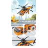 Kazi KY80542 80542 non  CHỮA CHÁY ĐÔ THỊ 8 LOẠI XE PHUN NƯỚC ĐA ĐỊA HÌNH KẾT HỢP VỚI MÁY BAY CH-54 TÀU CAO TỐC CỨU HỘ KHẨN CẤP BỌT RỪNG BỒN TỰ NẠP VƯỢT CHƯỚNG NGẠI VẬT MẠNH NHỎ HỎA TRÊN KHÔNG bộ đồ chơi xếp lắp ráp ghép mô hình City Thành Phố 958 khối