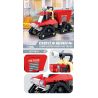 Kazi KY80542 80542 non  CHỮA CHÁY ĐÔ THỊ 8 LOẠI XE PHUN NƯỚC ĐA ĐỊA HÌNH KẾT HỢP VỚI MÁY BAY CH-54 TÀU CAO TỐC CỨU HỘ KHẨN CẤP BỌT RỪNG BỒN TỰ NẠP VƯỢT CHƯỚNG NGẠI VẬT MẠNH NHỎ HỎA TRÊN KHÔNG bộ đồ chơi xếp lắp ráp ghép mô hình City Thành Phố 958 khối