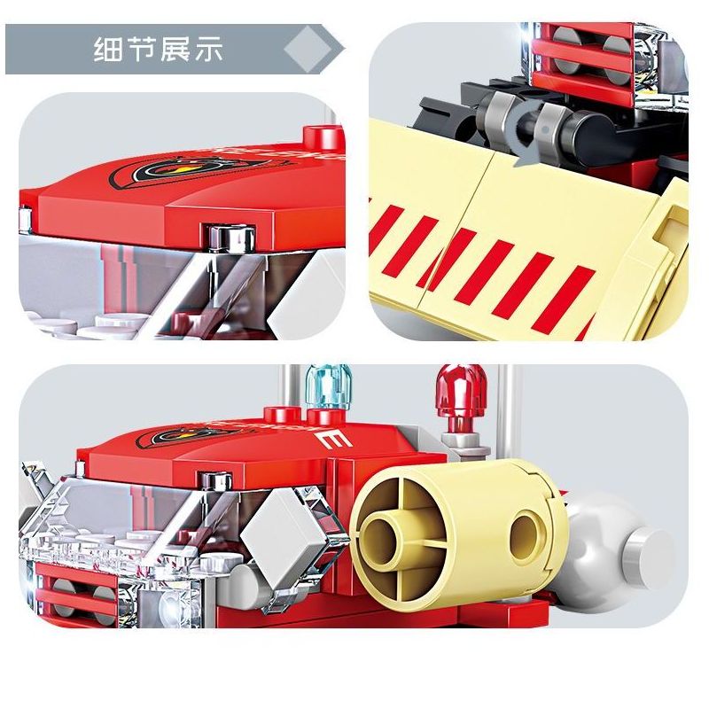 Kazi KY80542 80542 non  CHỮA CHÁY ĐÔ THỊ 8 LOẠI XE PHUN NƯỚC ĐA ĐỊA HÌNH KẾT HỢP VỚI MÁY BAY CH-54 TÀU CAO TỐC CỨU HỘ KHẨN CẤP BỌT RỪNG BỒN TỰ NẠP VƯỢT CHƯỚNG NGẠI VẬT MẠNH NHỎ HỎA TRÊN KHÔNG bộ đồ chơi xếp lắp ráp ghép mô hình City Thành Phố 958 khối