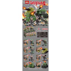 LWCK 90141 non  TÌNH NGUYỆN VIÊN TẤN CÔNG bộ đồ chơi xếp lắp ráp ghép mô hình Military Army Quân Sự Bộ Đội
