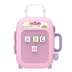 SEMBO 690900 non  ĐỒ CHƠI XIAOLING HỘP ĐỰNG VUI NHỘN bộ đồ chơi xếp lắp ráp ghép mô hình  SWEET BARBACAN Khối Lớn