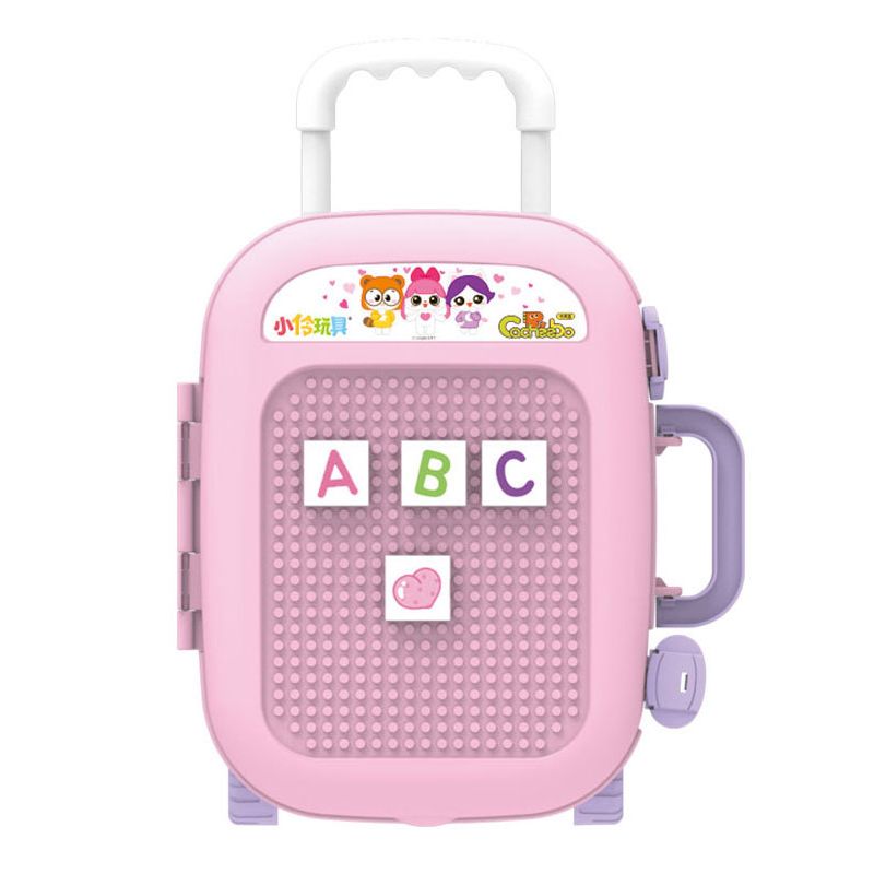 SEMBO 690900 non  ĐỒ CHƠI XIAOLING HỘP ĐỰNG VUI NHỘN bộ đồ chơi xếp lắp ráp ghép mô hình  SWEET BARBACAN Khối Lớn