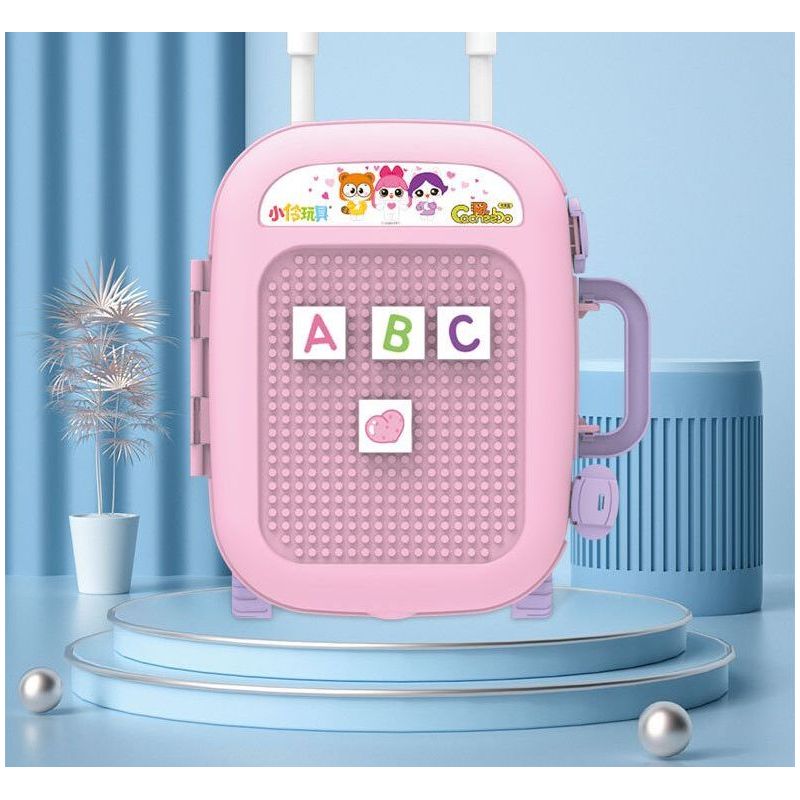 SEMBO 690900 non  ĐỒ CHƠI XIAOLING HỘP ĐỰNG VUI NHỘN bộ đồ chơi xếp lắp ráp ghép mô hình  SWEET BARBACAN Khối Lớn