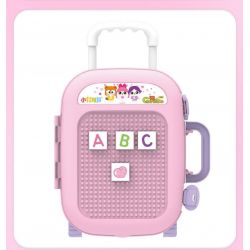 SEMBO 690900 non  ĐỒ CHƠI XIAOLING HỘP ĐỰNG VUI NHỘN bộ đồ chơi xếp lắp ráp ghép mô hình  SWEET BARBACAN Khối Lớn