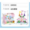 SEMBO 690900 non  ĐỒ CHƠI XIAOLING HỘP ĐỰNG VUI NHỘN bộ đồ chơi xếp lắp ráp ghép mô hình  SWEET BARBACAN Khối Lớn