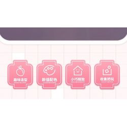 SEMBO 601188 non  CỬA HÀNG BÚP BÊ TONGXIN bộ đồ chơi xếp lắp ráp ghép mô hình 147 khối