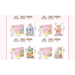 SEMBO 601190 non  CỬA HÀNG TIỆN LỢI SÀO HUY bộ đồ chơi xếp lắp ráp ghép mô hình 190 khối