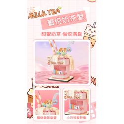 SEMBO 601193 non  CỬA HÀNG LÀM ĐẸP LIANGYI bộ đồ chơi xếp lắp ráp ghép mô hình 162 khối