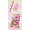 BEAUTIFUL AND 13063 non  KHUNG ẢNH HOA TÍM bộ đồ chơi xếp lắp ráp ghép mô hình Art FLOWER PICTURE FRAME