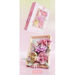 BEAUTIFUL AND 13062 non  KHUNG ẢNH HOA HỒNG bộ đồ chơi xếp lắp ráp ghép mô hình Art FLOWER PICTURE FRAME