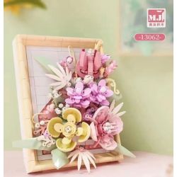 BEAUTIFUL AND 13062 non  KHUNG ẢNH HOA HỒNG bộ đồ chơi xếp lắp ráp ghép mô hình Art FLOWER PICTURE FRAME
