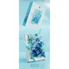 BEAUTIFUL AND 13060 non  KHUNG ẢNH HOA MÀU XANH bộ đồ chơi xếp lắp ráp ghép mô hình Art FLOWER PICTURE FRAME