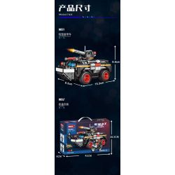 WOMA C5002 5002 non  ĐỘI SWAT XE BỌC THÉP HẠNG NHẸ bộ đồ chơi xếp lắp ráp ghép mô hình City Thành Phố 351 khối