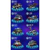 WOMA C5004 5004 non  ĐỘI SWAT CÔNG NGHỆ XE TẢI GIAO HÀNG VŨ TRANG TIÊN PHONG bộ đồ chơi xếp lắp ráp ghép mô hình City Thành Phố 760 khối