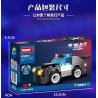 WOMA C5004 5004 non  ĐỘI SWAT CÔNG NGHỆ XE TẢI GIAO HÀNG VŨ TRANG TIÊN PHONG bộ đồ chơi xếp lắp ráp ghép mô hình City Thành Phố 760 khối