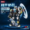 WOMA C5005 5005 non  NHÓM SWAT SỨ GIẢ HÒA BÌNH 4 SỰ KẾT HỢP bộ đồ chơi xếp lắp ráp ghép mô hình City Thành Phố 725 khối