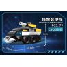WOMA C5005 5005 non  NHÓM SWAT SỨ GIẢ HÒA BÌNH 4 SỰ KẾT HỢP bộ đồ chơi xếp lắp ráp ghép mô hình City Thành Phố 725 khối