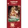 WEKKI 516157 non  HỘP NHẠC HỘI THẢO GIÁNG SINH bộ đồ chơi xếp lắp ráp ghép mô hình Creator SANTA'S FACTORY MUSIC BOX Sáng Tạo