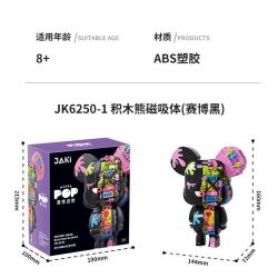 JAKI JK6250-2 6250-2 JK6250-3 6250-3 JK6250-4 6250-4 JK6250-1 6250-1 non  SÁNG TẠO HỢP THỜI TRANG DỤNG CỤ THU HÚT GẤU TỪ TÍNH bộ đồ chơi xếp lắp ráp ghép mô hình