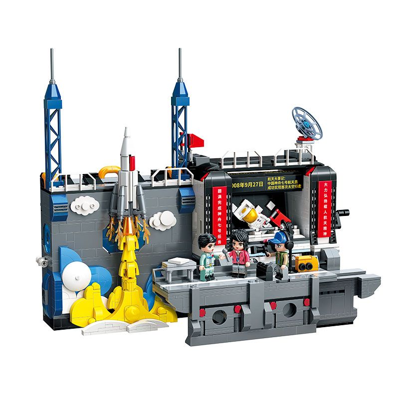 KEEPPLEY K10225 10225 non Lego CÁC SỰ KIỆN CHÍNH CỦA DỰ ÁN DU HÀNH VŨ TRỤ CÓ NGƯỜI LÁI TRUNG QUỐC bộ đồ chơi xếp lắp ráp ghép mô hình City Thành Phố