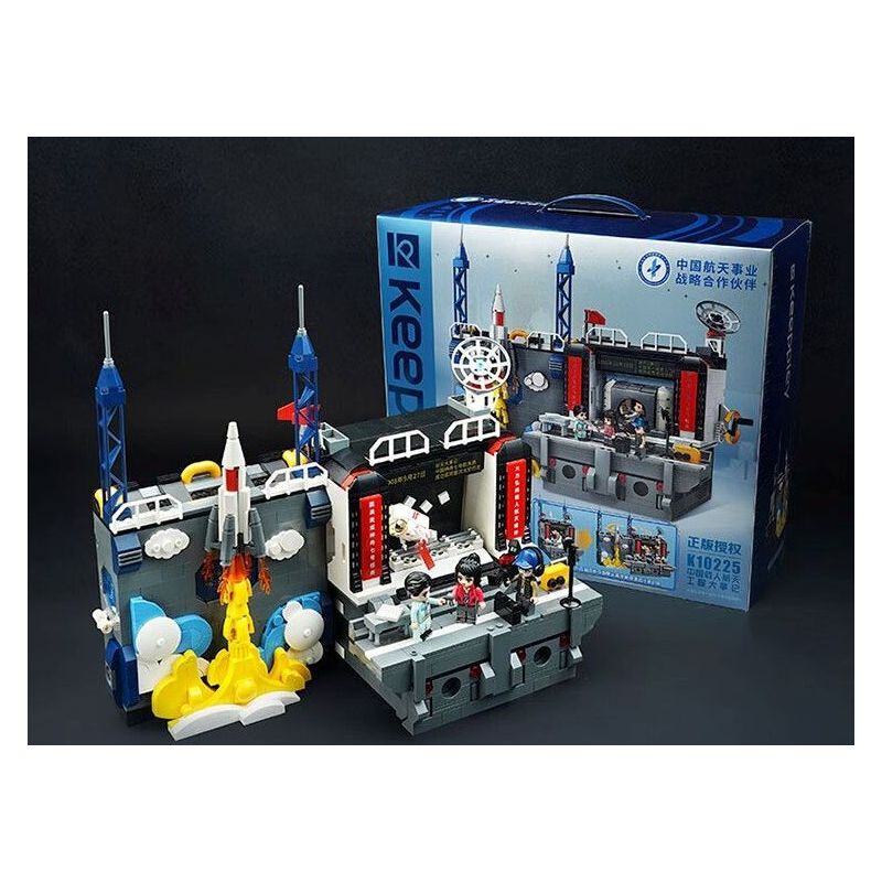 KEEPPLEY K10225 10225 non  CÁC SỰ KIỆN CHÍNH CỦA DỰ ÁN DU HÀNH VŨ TRỤ CÓ NGƯỜI LÁI TRUNG QUỐC bộ đồ chơi xếp lắp ráp ghép mô hình City Thành Phố