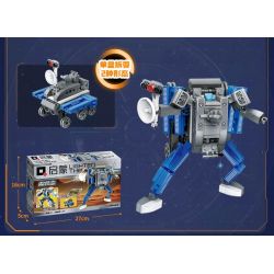 QMAN ENLIGHTEN KEEPPLEY 41312 non  ÁO GIÁP CHIẾN ĐẤU KHÔNG GIAN 5 KẾT HỢP bộ đồ chơi xếp lắp ráp ghép mô hình 1065 khối