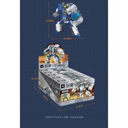 QMAN ENLIGHTEN KEEPPLEY 41312 non  ÁO GIÁP CHIẾN ĐẤU KHÔNG GIAN 5 KẾT HỢP bộ đồ chơi xếp lắp ráp ghép mô hình 1065 khối