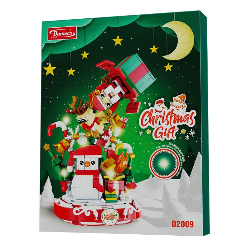 DOMICHA D2009 2009 non  QUÀ TẶNG GIÁNG SINH ĐẦY MÀU SẮC bộ đồ chơi xếp lắp ráp ghép mô hình Creator CHRISTMAS GIFT Sáng Tạo