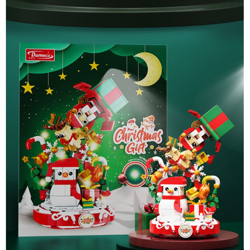 DOMICHA D2009 2009 non  QUÀ TẶNG GIÁNG SINH ĐẦY MÀU SẮC bộ đồ chơi xếp lắp ráp ghép mô hình Creator CHRISTMAS GIFT Sáng Tạo