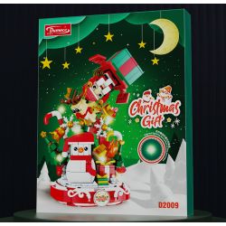 DOMICHA D2009 2009 non  QUÀ TẶNG GIÁNG SINH ĐẦY MÀU SẮC bộ đồ chơi xếp lắp ráp ghép mô hình Creator CHRISTMAS GIFT Sáng Tạo