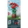 ZUANMA 101-13 non  ĐỖ QUYÊN bộ đồ chơi xếp lắp ráp ghép mô hình Creator RHODODENDRON SIMSII PLANCH Sáng Tạo 926 khối