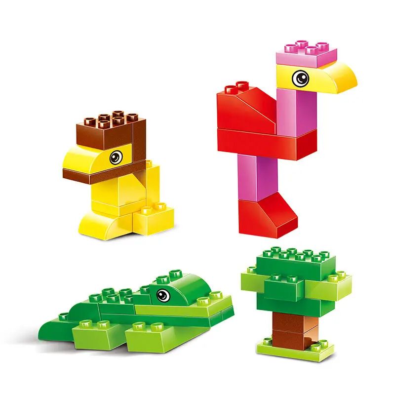 WANGE LIGAO DR.LUCK D58232 58232 non  HẠT LỚN bộ đồ chơi xếp lắp ráp ghép mô hình  Khối Lớn 72 khối