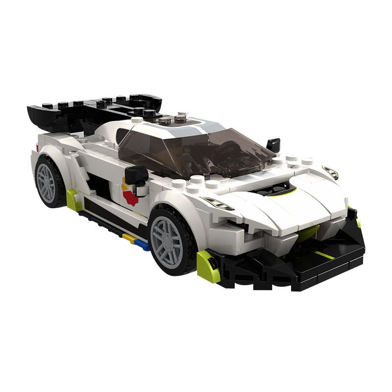 NOT Lego KOENIGSEGG JESKO 76900 LW 5010 UMILE C0317 0317 xếp lắp ráp ghép mô hình KOENIGSEGG JESKO Speed Champions Racing Cars Đua Xe Công Thức 280 khối