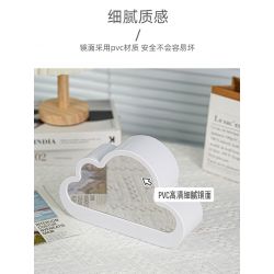 GOQI GQ-3007 3007 GQ3007 non  ĐÈN GƯƠNG ĐÁM MÂY GQ NGỦ CLOUD CASTLE YUNTAI STORY bộ đồ chơi xếp lắp ráp ghép mô hình 833 khối