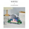 GOQI GQ-3007 3007 GQ3007 non  ĐÈN GƯƠNG ĐÁM MÂY GQ NGỦ CLOUD CASTLE YUNTAI STORY bộ đồ chơi xếp lắp ráp ghép mô hình 833 khối