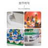 GOQI GQ-3007 3007 GQ3007 non  ĐÈN GƯƠNG ĐÁM MÂY GQ NGỦ CLOUD CASTLE YUNTAI STORY bộ đồ chơi xếp lắp ráp ghép mô hình 833 khối