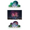 GOQI GQ-3007 3007 GQ3007 non  ĐÈN GƯƠNG ĐÁM MÂY GQ NGỦ CLOUD CASTLE YUNTAI STORY bộ đồ chơi xếp lắp ráp ghép mô hình 833 khối