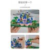 GOQI GQ-3007 3007 GQ3007 non  ĐÈN GƯƠNG ĐÁM MÂY GQ NGỦ CLOUD CASTLE YUNTAI STORY bộ đồ chơi xếp lắp ráp ghép mô hình 833 khối