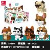 JIESTAR 37300 non  THIÊN ĐƯỜNG THÚ CƯNG DỄ THƯƠNG 6 LOẠI YORKSHIRE TERRIER SHIBA INU PUG SÓC HUSKY CORGI bộ đồ chơi xếp lắp ráp ghép mô hình Creator PET PARADISE Sáng Tạo 661 khối
